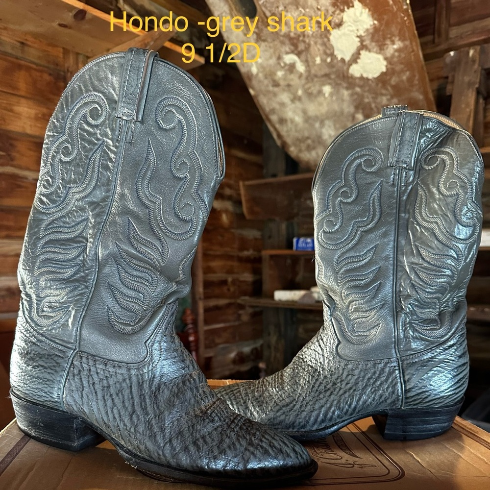 Men’s cowboy boots Hondo shark